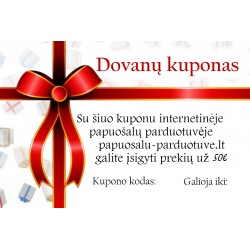 Dovanų kuponas  50€