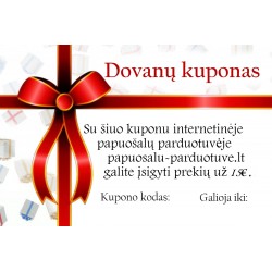 Dovanų kuponas 15€